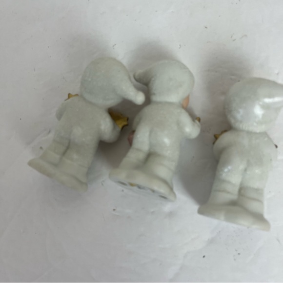 Vintage 3-Homco Snowbabies figurines with gold stars ⭐️ - Picture 9 of 14